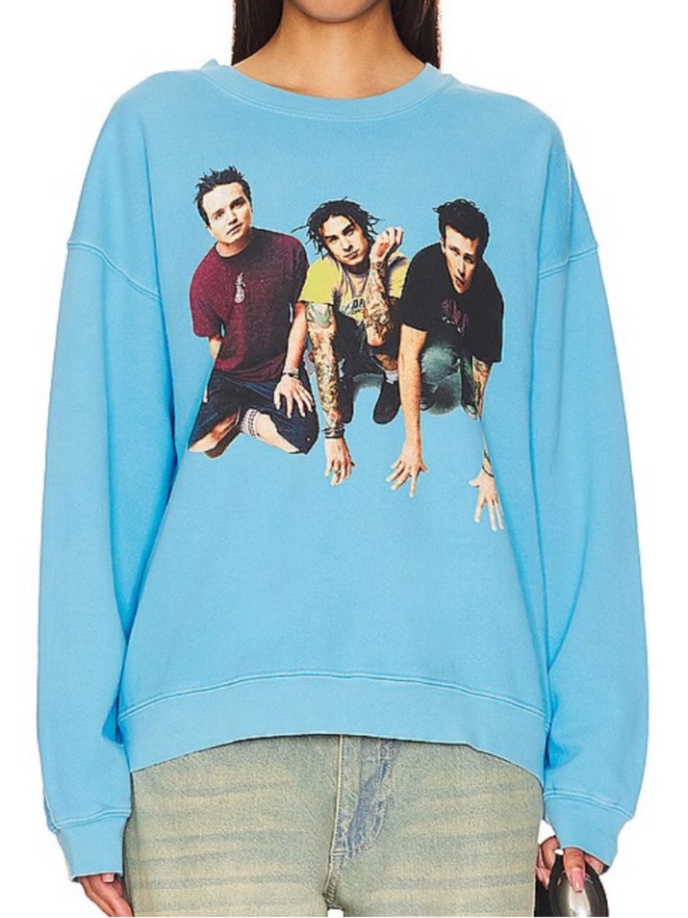 Daydreamer Blink-182 Band Crewneck Sweatshirt Size M
